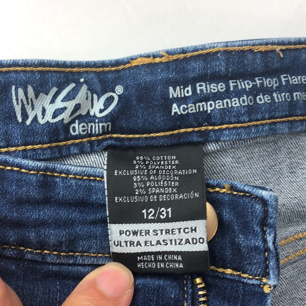 Mossimo denim five pocket Shorts size 12 - Picture 3 of 8